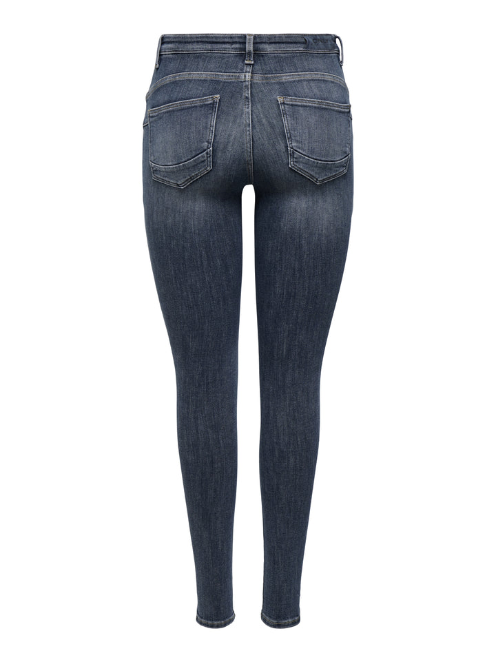 ONLPOWER MID SKIN PUSHUP DNM REA167, Special Blue Grey Denim 264035 Bild 2