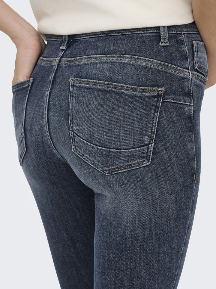 ONLPOWER MID SKIN PUSHUP DNM REA167, Special Blue Grey Denim 264035 Bild 6