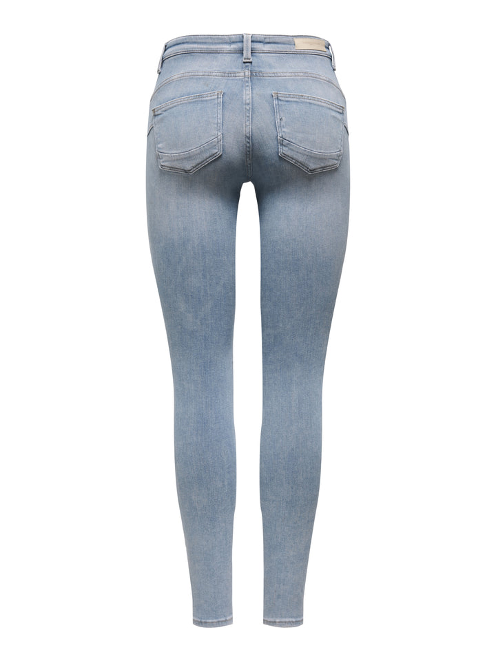 ONLPOWER MID SKIN PUSHUP DNM REA968, Special Blue Grey Denim 264035 Bild 2