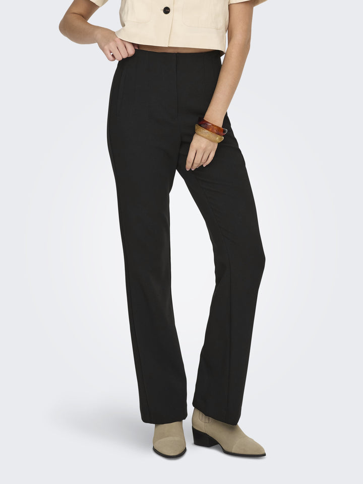 ONLRAVEN LIFE HW FLARE PANT CC TLR, Black 177911 Bild 6
