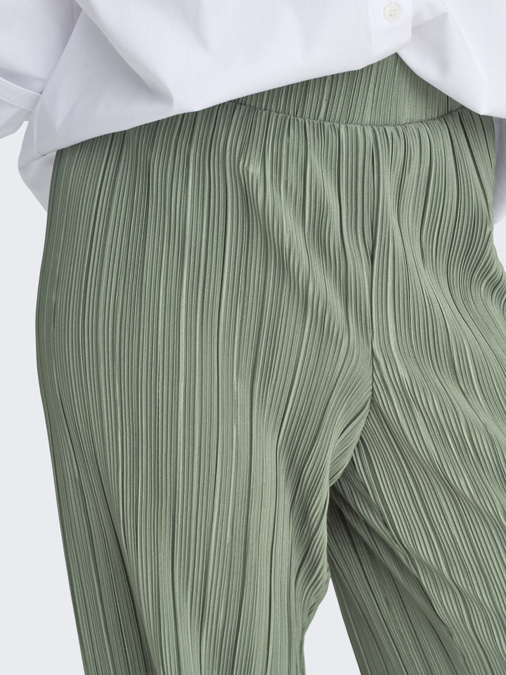 ONLRAVENNA PLISSE PANT NOOS JRS, Agave Green 179907 Bild 6