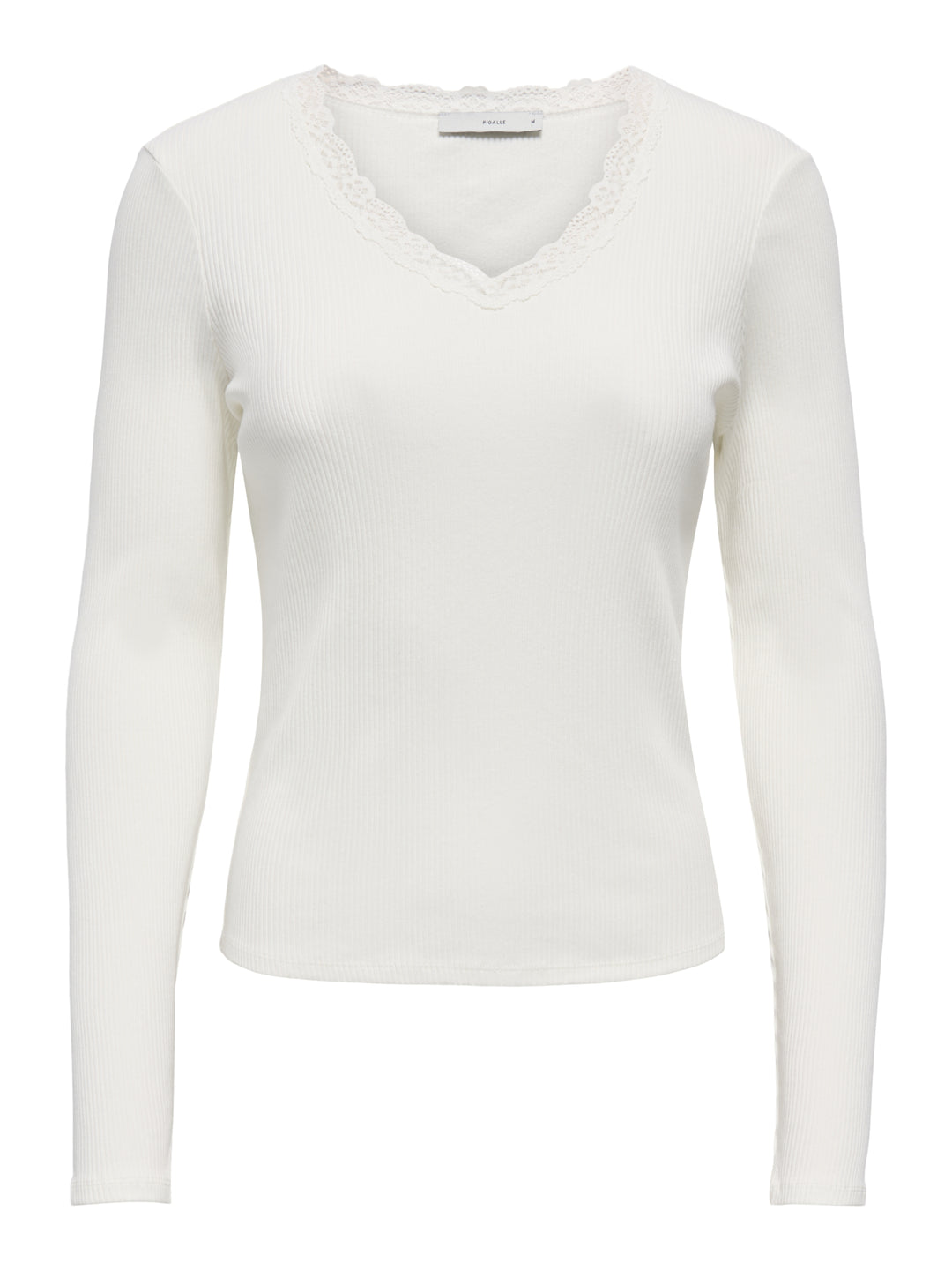 ONLSARA SHARAI L/S V-NECK TOP JRS N, Cloud Dancer 177922 Bild 1