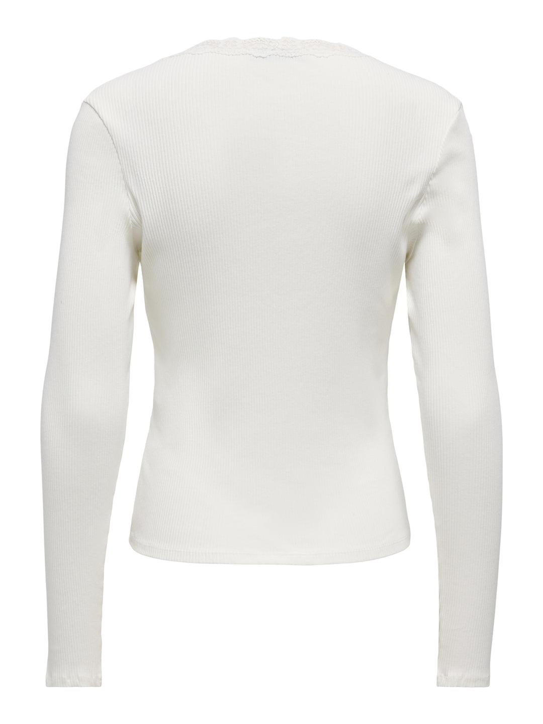 ONLSARA SHARAI L/S V-NECK TOP JRS N, Cloud Dancer 177922 Bild 2