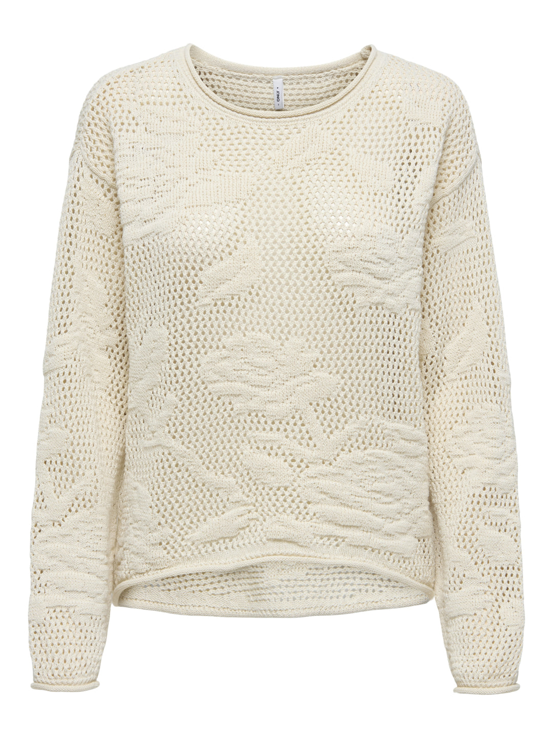 ONLSEASIDE LS PULLOVER CC KNT, Ecru 234755 Bild 1
