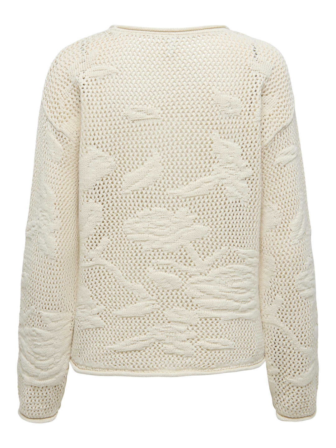 ONLSEASIDE LS PULLOVER CC KNT, Ecru 234755 Bild 2