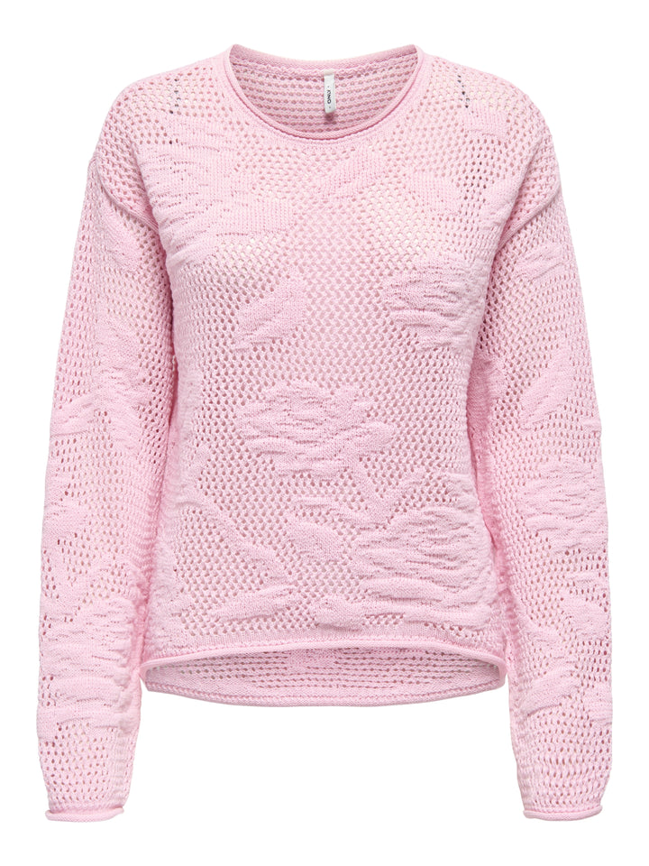 ONLSEASIDE LS PULLOVER CC KNT, Romance Rose 305041 Bild 1