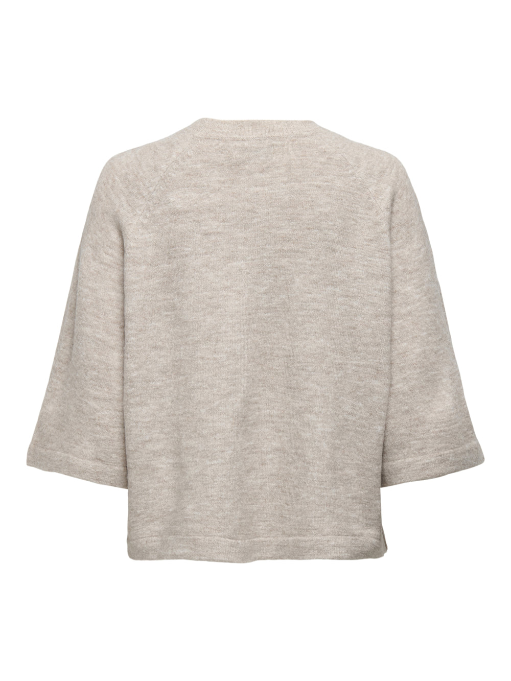 ONLSIMONI 3/4 PULLOVER KNT NOOS, Pumice Stone/MELANGE 189959001 Bild 2