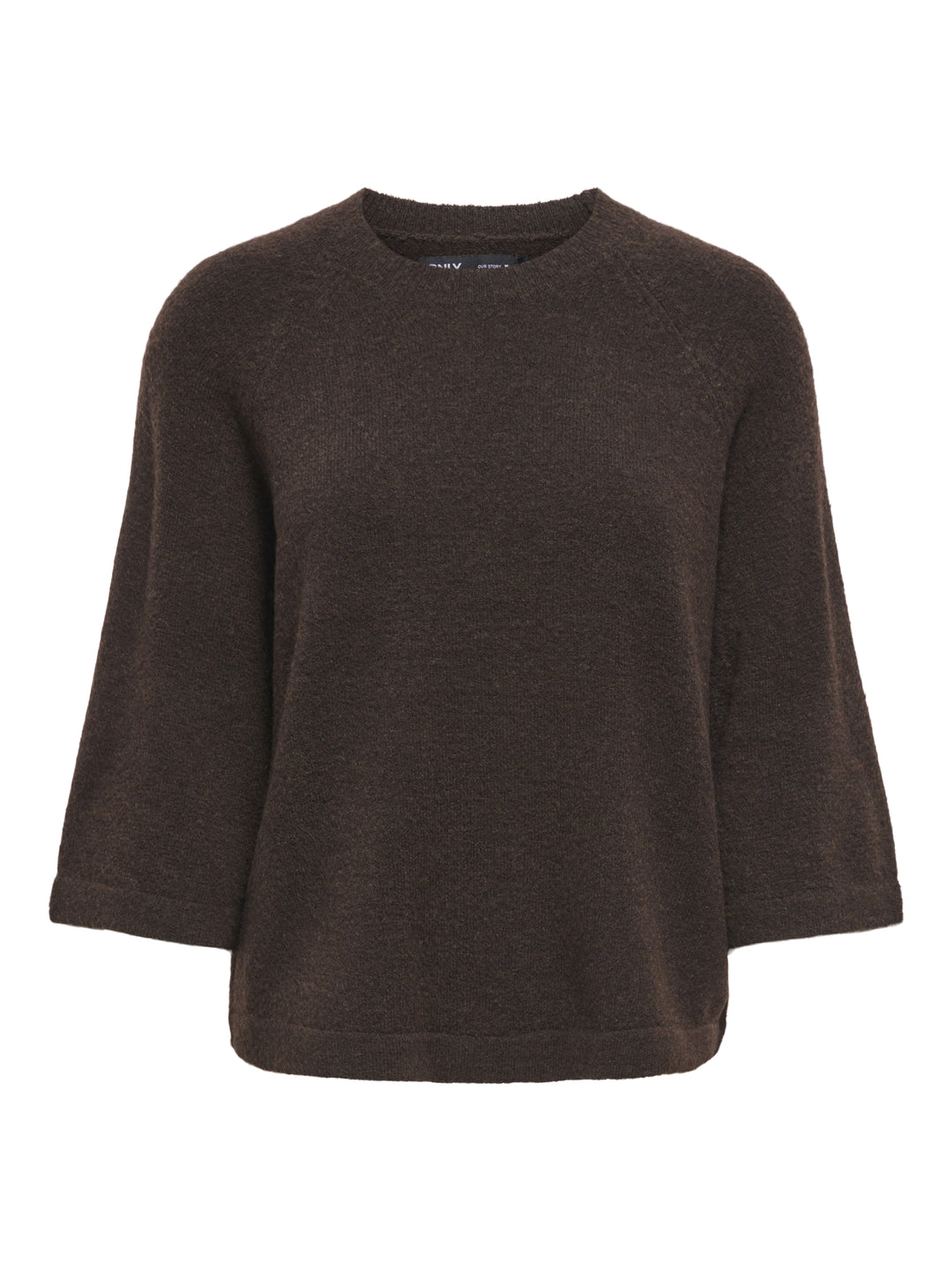 ONLSIMONI 3/4 PULLOVER KNT NOOS, Coffee Bean/MELANGE 237375001 Bild 1