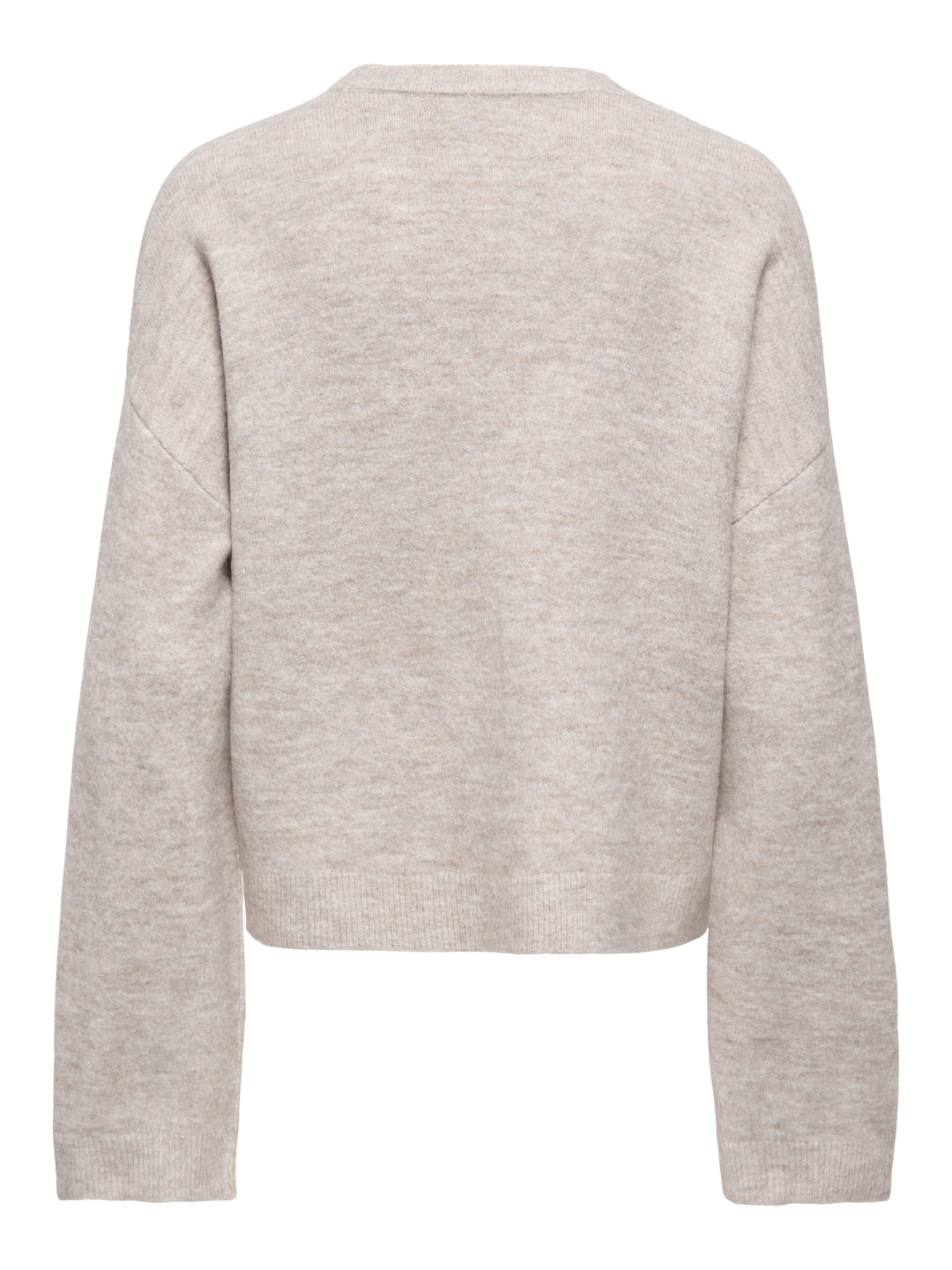 ONLSIMONI L/S O-NECK PULLOVER KNT N, Pumice Stone/MELANGE 189959001 Bild 2