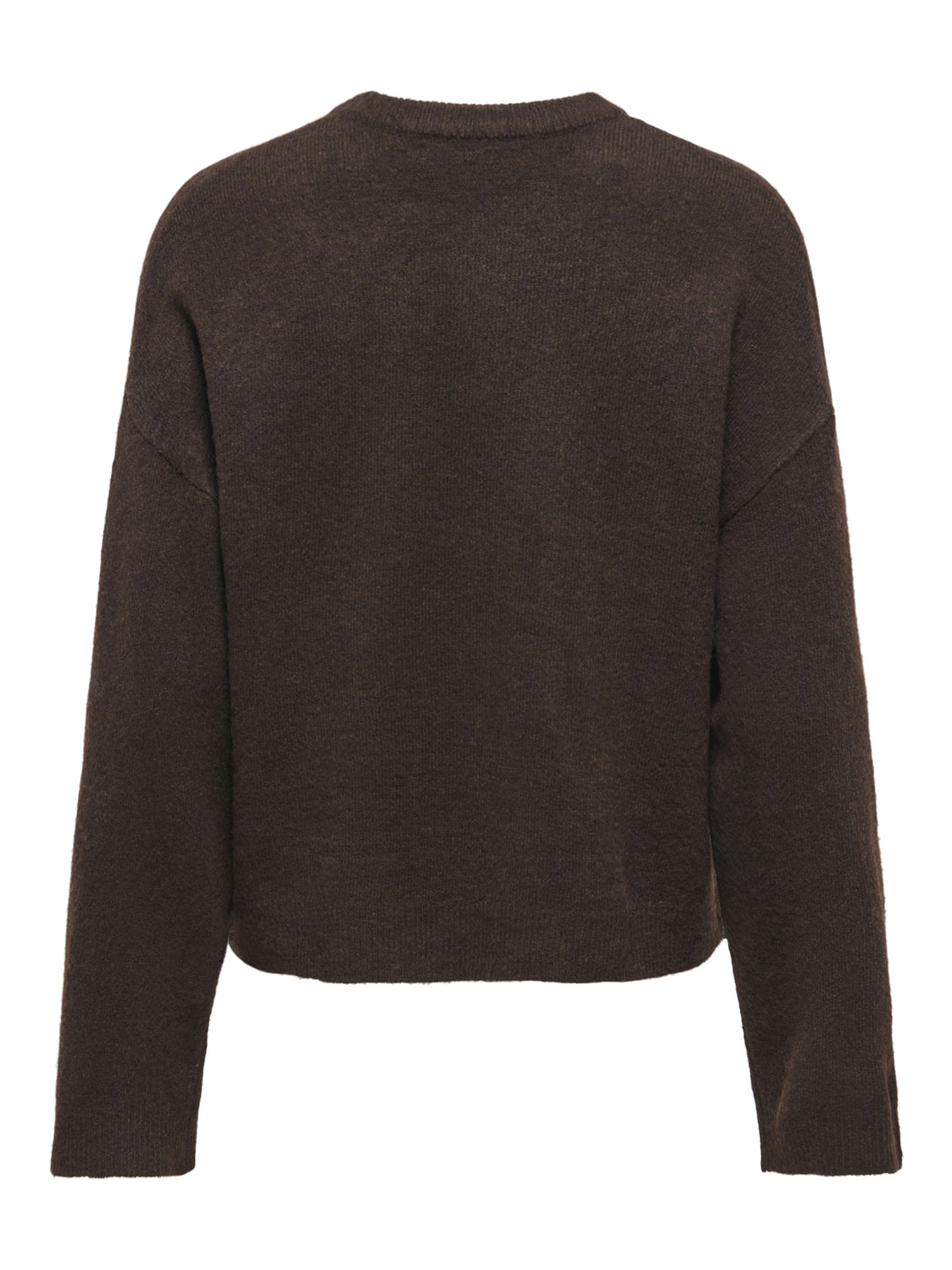 ONLSIMONI L/S O-NECK PULLOVER KNT N, Coffee Bean/MELANGE 237375001 Bild 2
