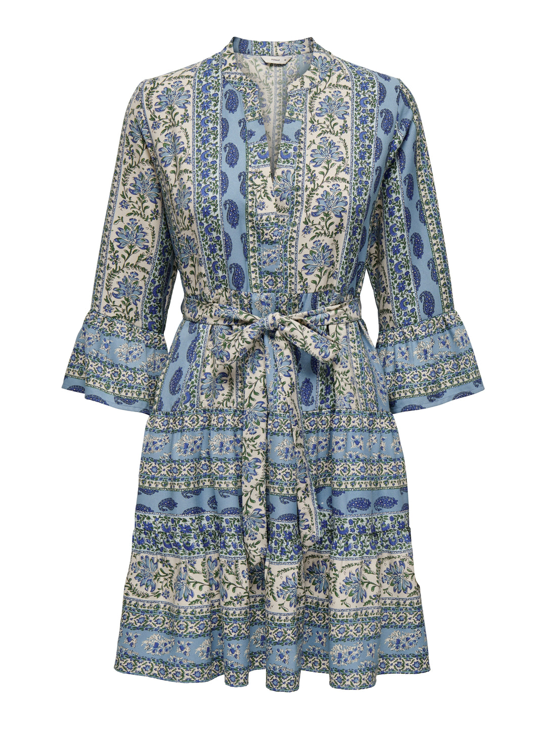ONLSINA LIFE 3/4 SHORT DRESS NOOS W, Cloud Dancer/SINA PAISLEY 177922001 Bild 1
