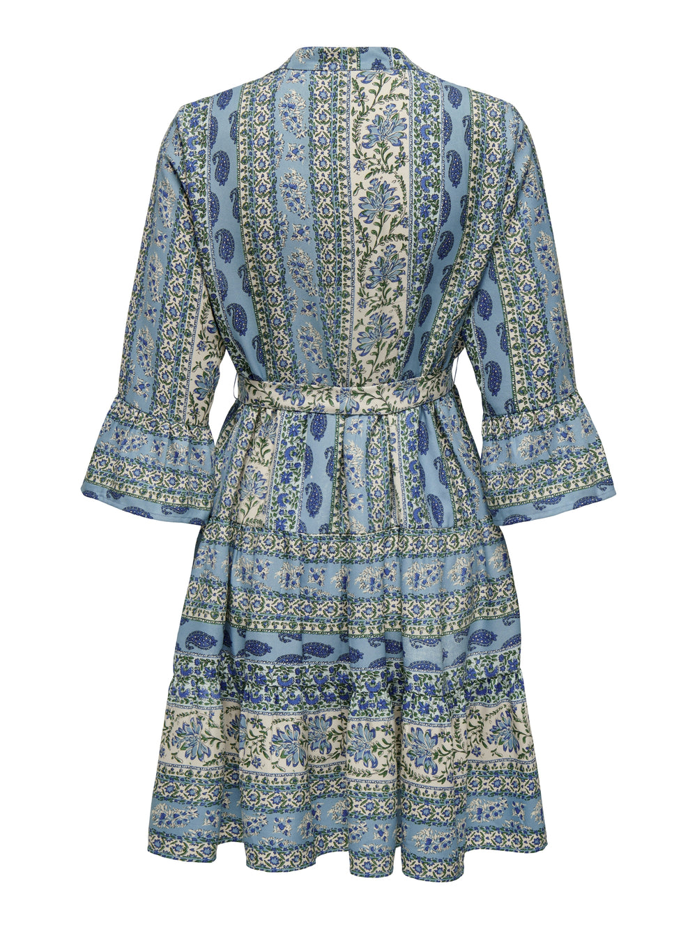 ONLSINA LIFE 3/4 SHORT DRESS NOOS W, Cloud Dancer/SINA PAISLEY 177922001 Bild 2