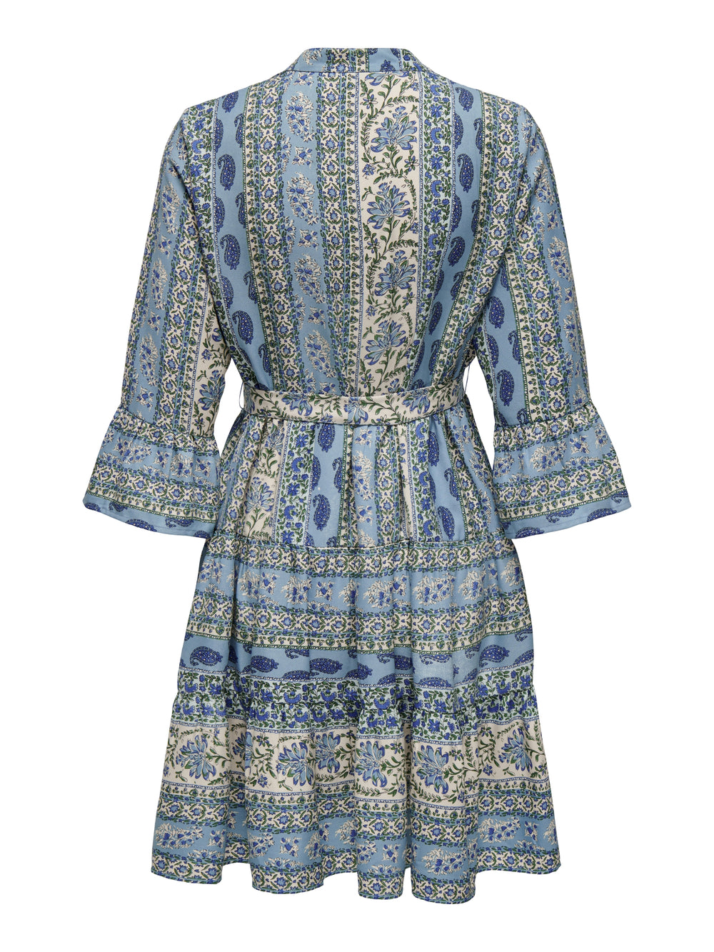 ONLSINA LIFE 3/4 SHORT DRESS NOOS W, Cloud Dancer/SINA PAISLEY 177922001 Bild 2