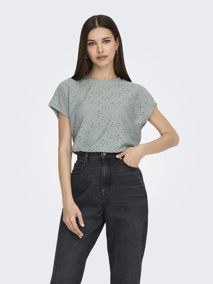 ONLSMILLA S/S TOP JRS NOOS, Abyss 179894 Bild 3