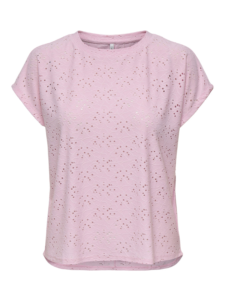 ONLSMILLA S/S TOP JRS NOOS, Roseate Spoonbill 234475 Bild 1
