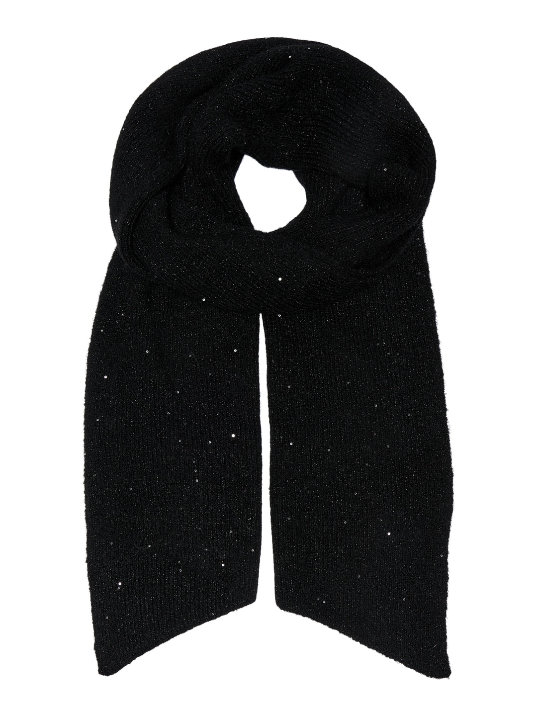 ONLSOLA GLITTER KNIT SCARF CC, Black/BLACK GLITTER 177911002 Bild 1