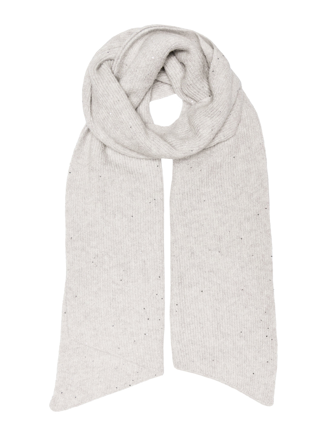 ONLSOLA GLITTER KNIT SCARF CC, Pumice Stone/SILVER GLITTER 189959001 Bild 1
