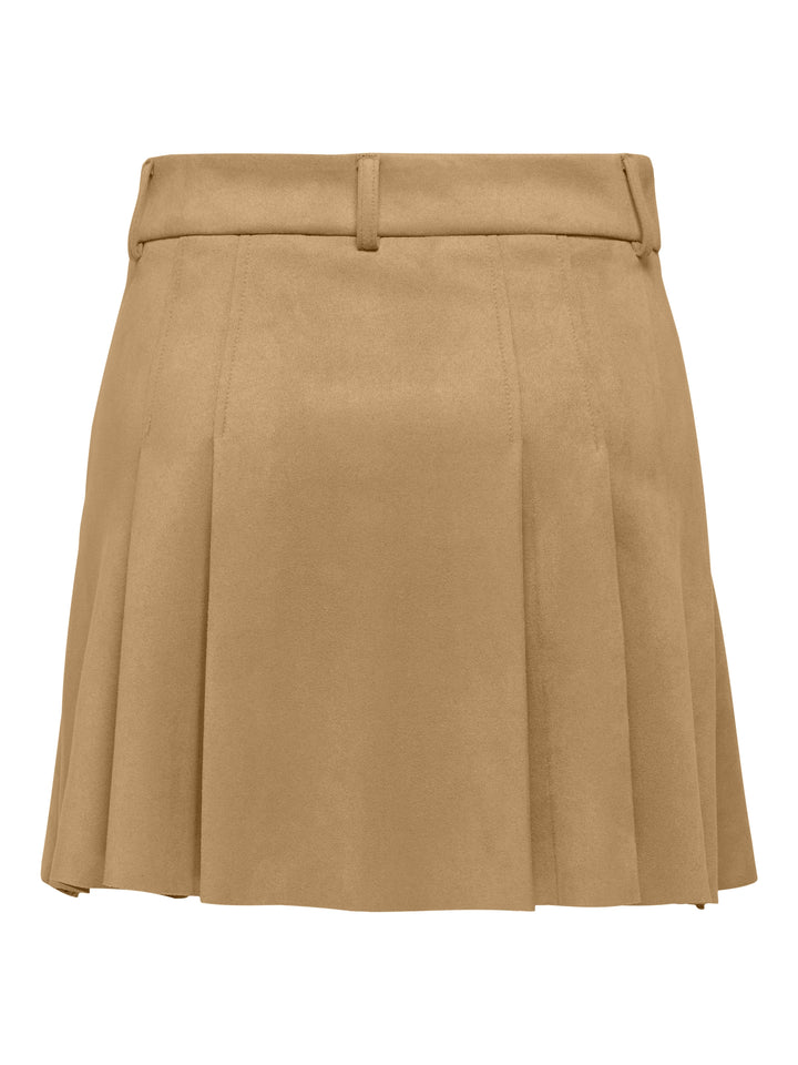 ONLSTINA LIFE HW FAUX SUEDE SKIRT P, Toasted Coconut 227035 Bild 2