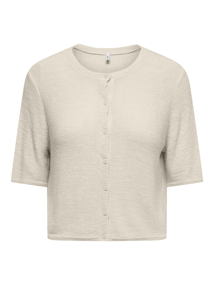 ONLSUNNY 2/4 O-NECK CARDIGAN NCA KN, Birch/Dtm Button 180083001 Bild 1
