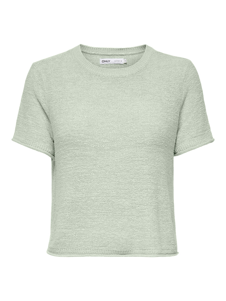 ONLSUNNY S/S PULLOVER KNT NOOS, Green Lily 202570 Bild 1