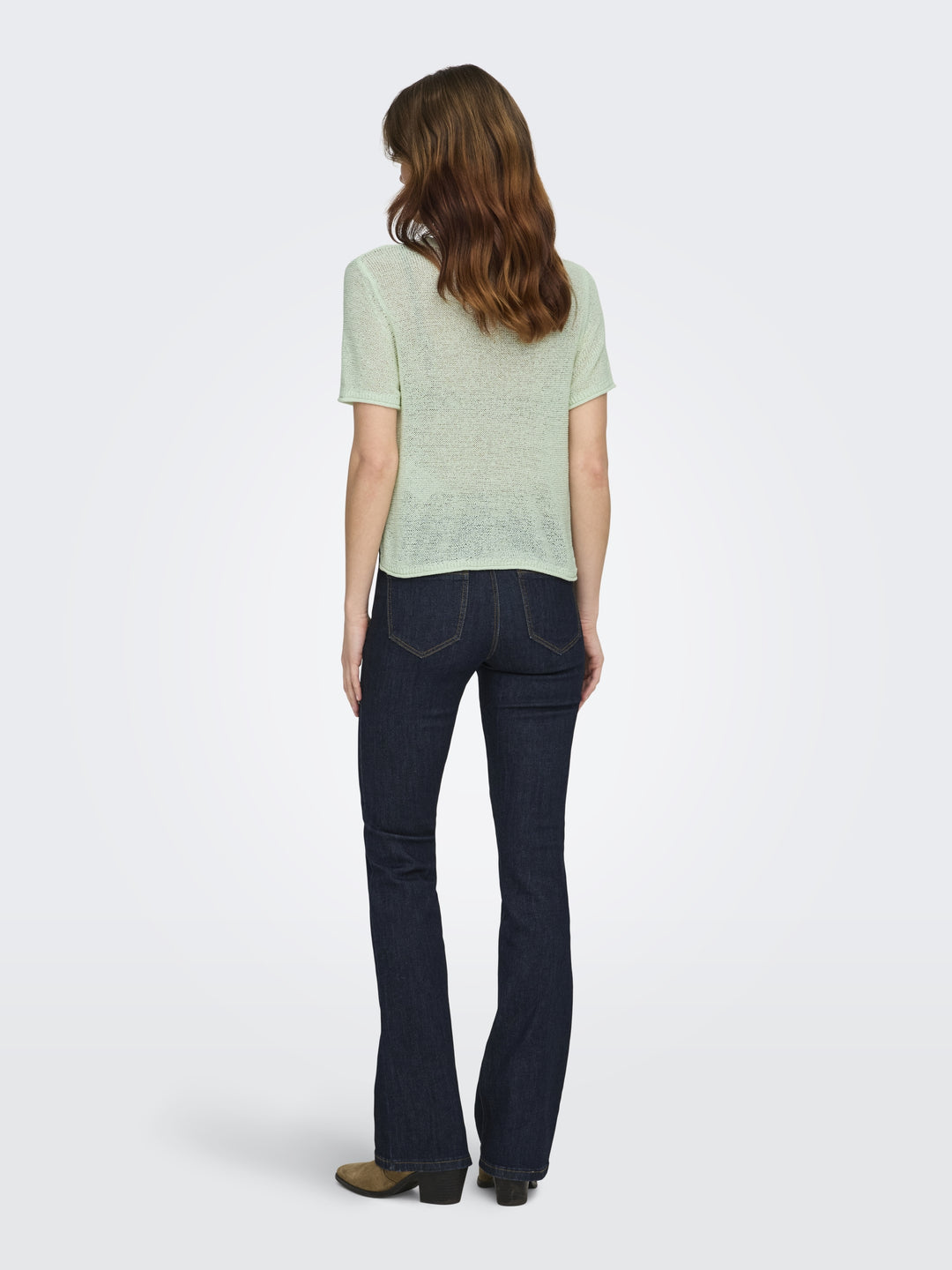 ONLSUNNY S/S PULLOVER KNT NOOS, Green Lily 202570 Bild 5