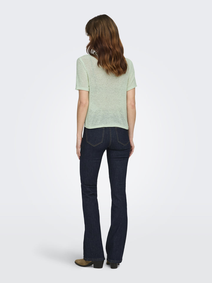 ONLSUNNY S/S PULLOVER KNT NOOS, Green Lily 202570 Bild 5