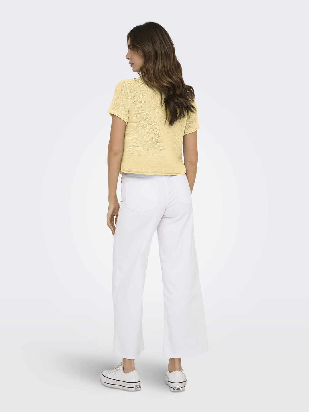 ONLSUNNY S/S PULLOVER KNT NOOS, Double Cream 288015 Bild 4