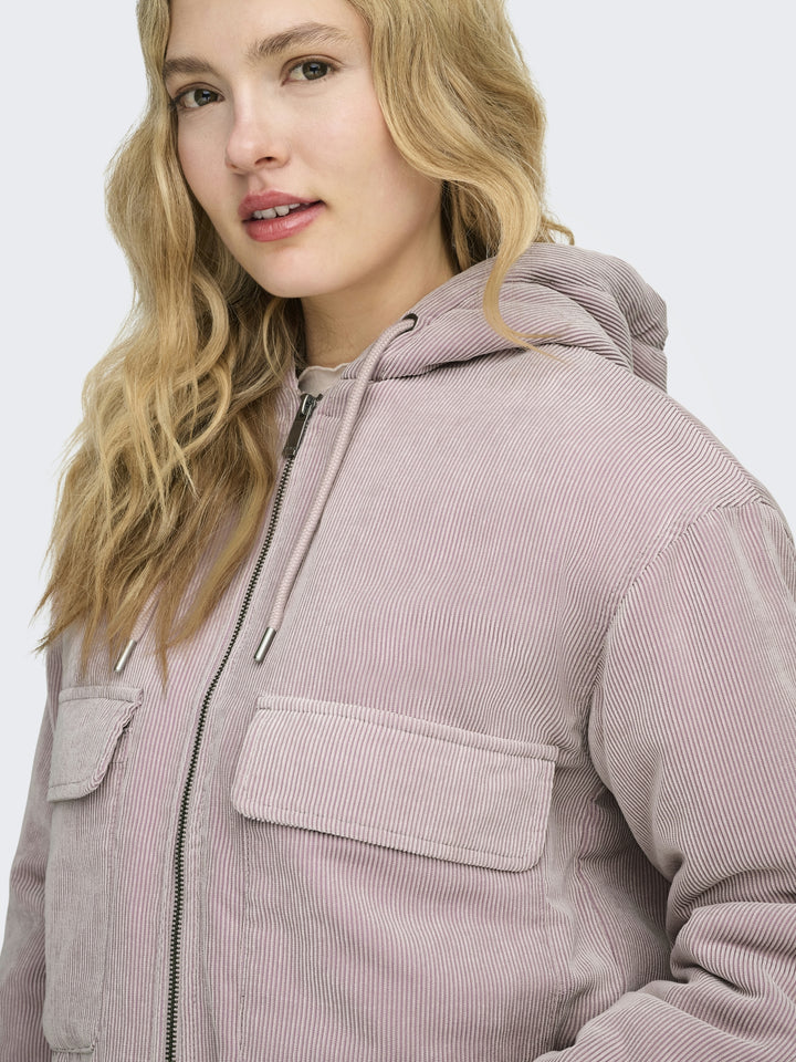 ONLSUVA CORDUROY PAD SHORT JACKET C, Burnished Lilac 226816 Bild 3