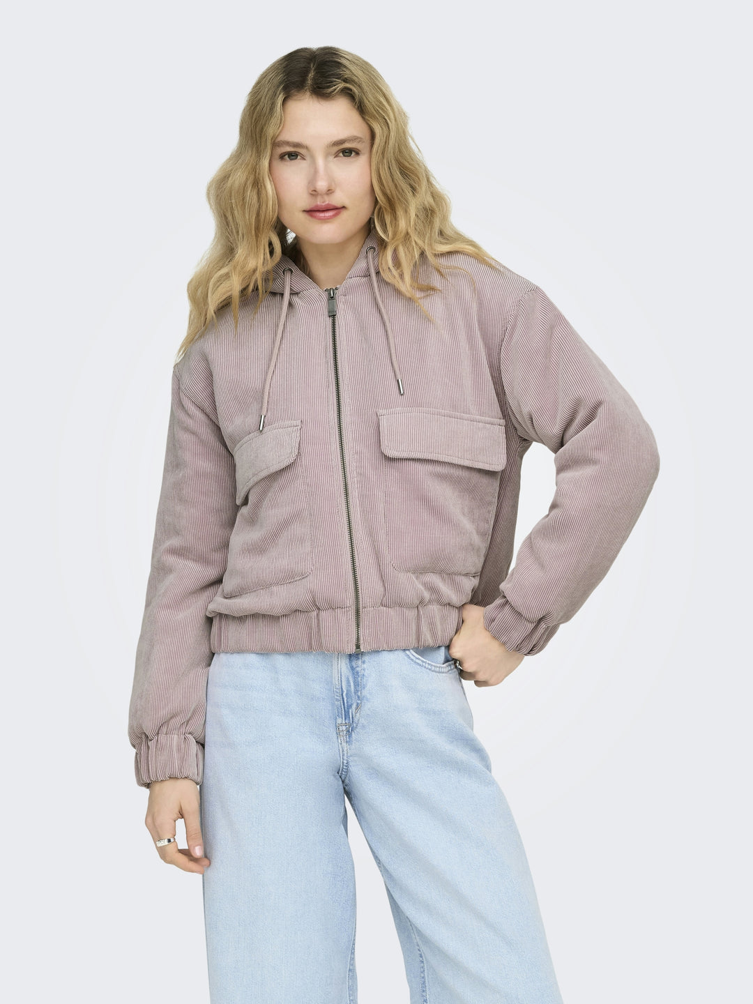 ONLSUVA CORDUROY PAD SHORT JACKET C, Burnished Lilac 226816 Bild 4