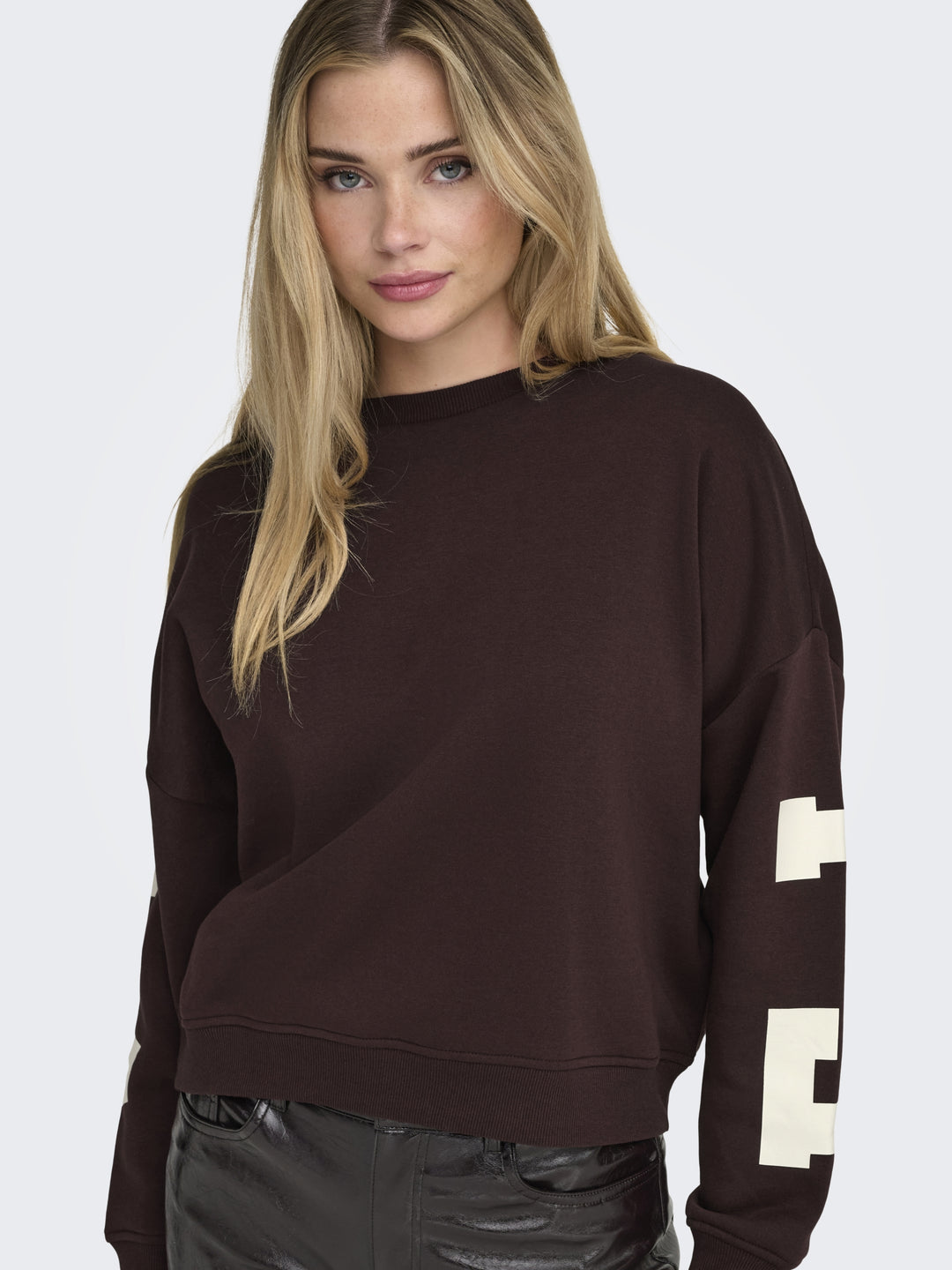 ONLSWEAT L/S BACK/SLEEVE PRINT SWT, Vineyard Wine/BIRCH FLORIDA PRINT 187242004 Bild 7