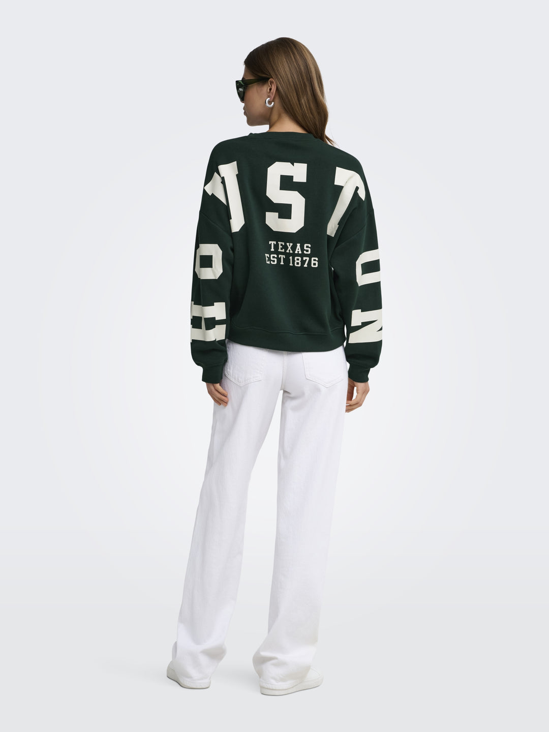 ONLSWEAT L/S BACK/SLEEVE PRINT SWT, Scarab/BIRCH HOUSTON PRINT 201830003 Bild 4