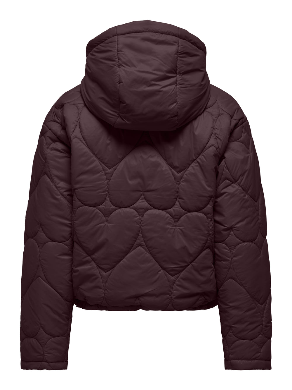 ONLTAHIA LW HEART HOOD JACKET CC OT, Fudge 184723 Bild 2
