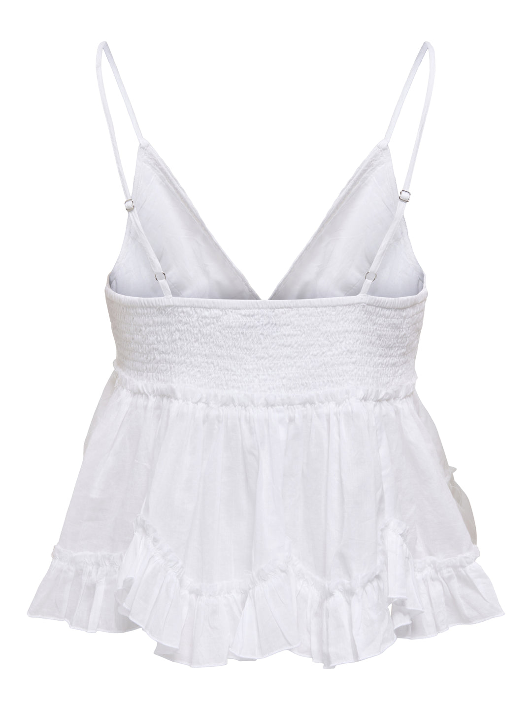 ONLTARIA STRAP EMB TOP WVN, Bright White 190858 Bild 2