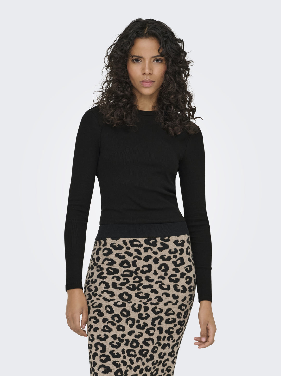 ONLVAL L/S O-NECK TOP JRS, Black 177911 Bild 7