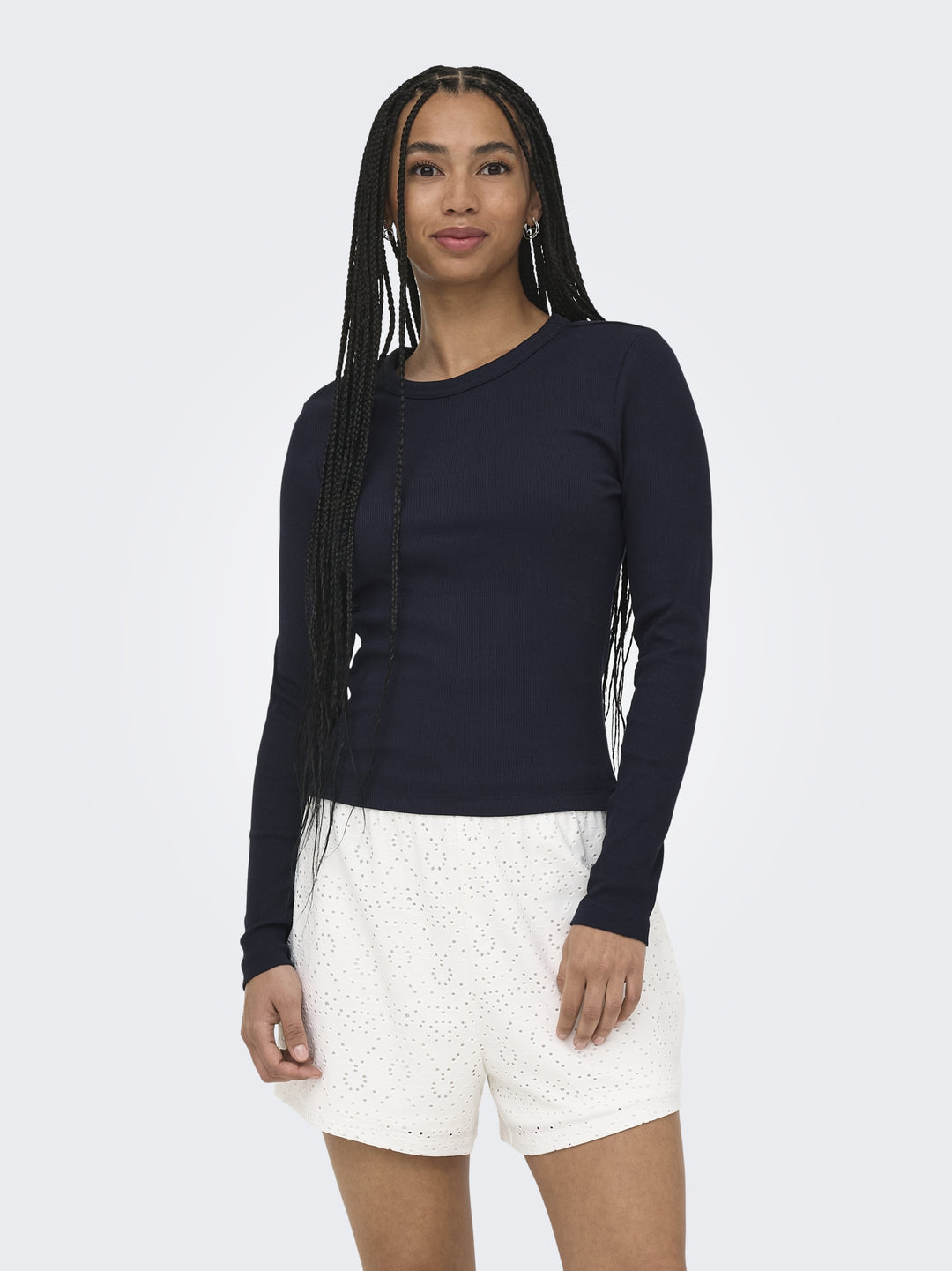 ONLVAL L/S O-NECK TOP JRS NOOS, Night Sky 194962 Bild 3