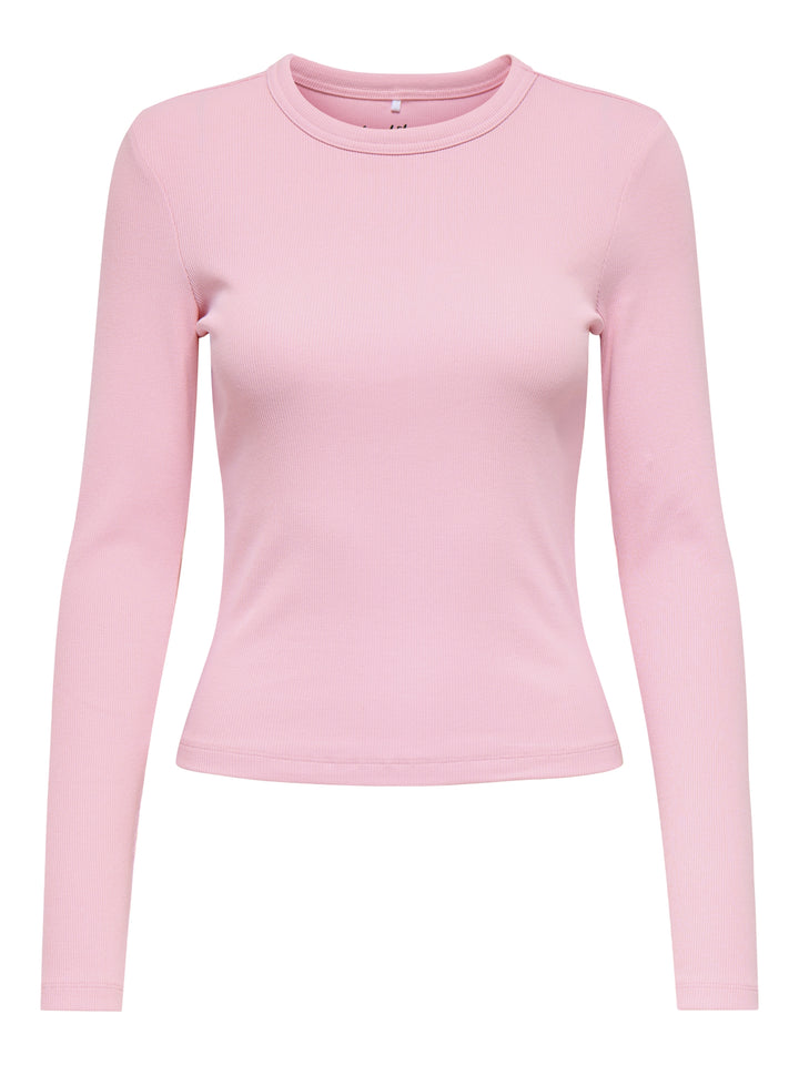 ONLVAL L/S O-NECK TOP JRS, Romance Rose 305041 Bild 1