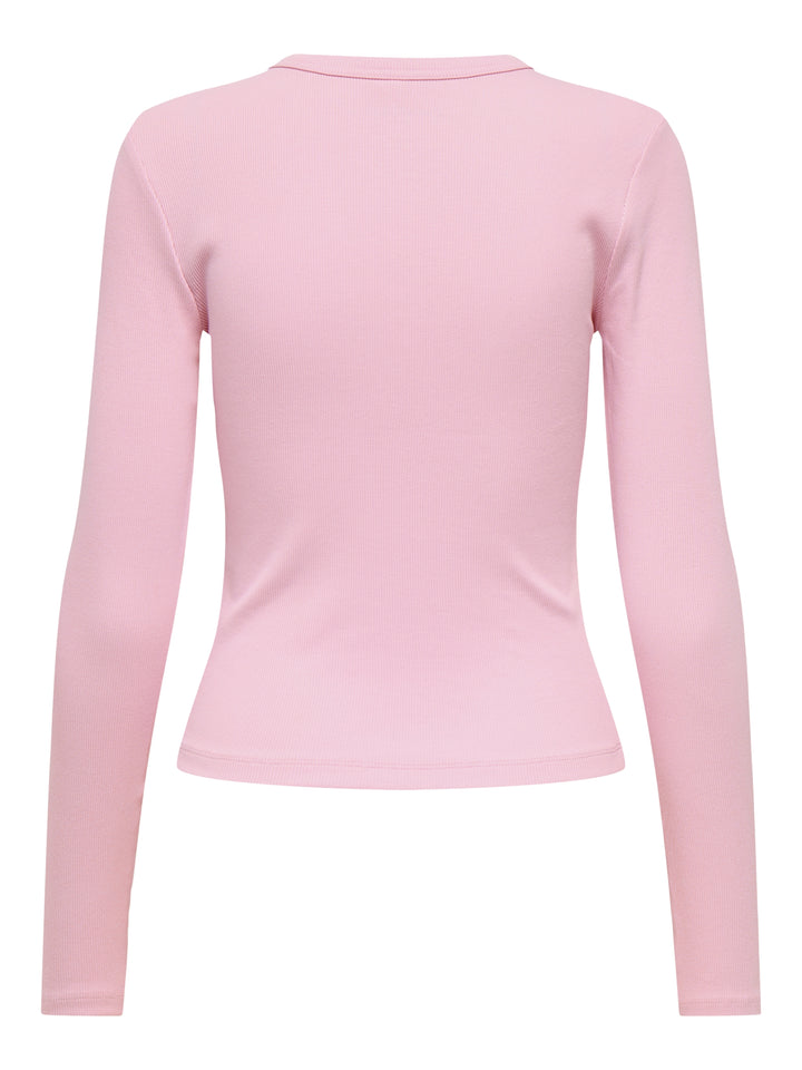 ONLVAL L/S O-NECK TOP JRS, Romance Rose 305041 Bild 2