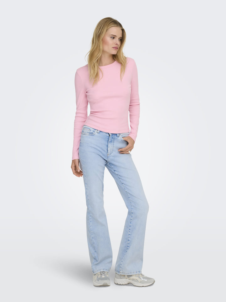 ONLVAL L/S O-NECK TOP JRS, Romance Rose 305041 Bild 6