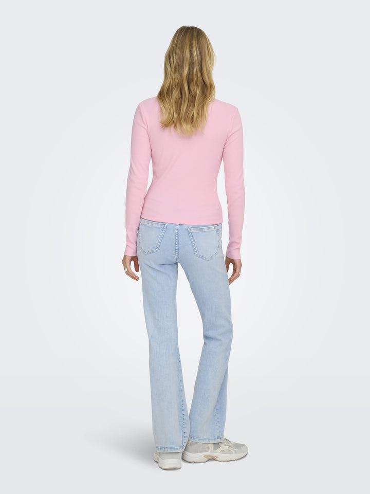 ONLVAL L/S O-NECK TOP JRS, Romance Rose 305041 Bild 7