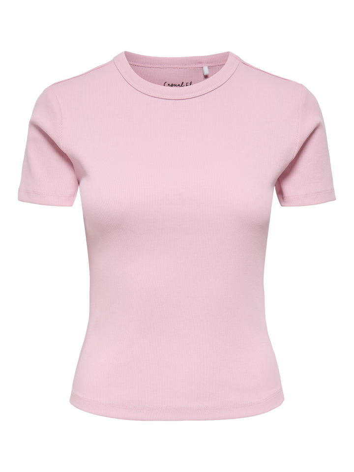 ONLVAL S/S O-NECK TOP JRS, Romance Rose 305041 Bild 1