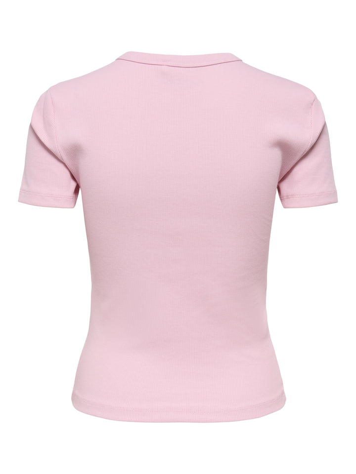 ONLVAL S/S O-NECK TOP JRS, Romance Rose 305041 Bild 2