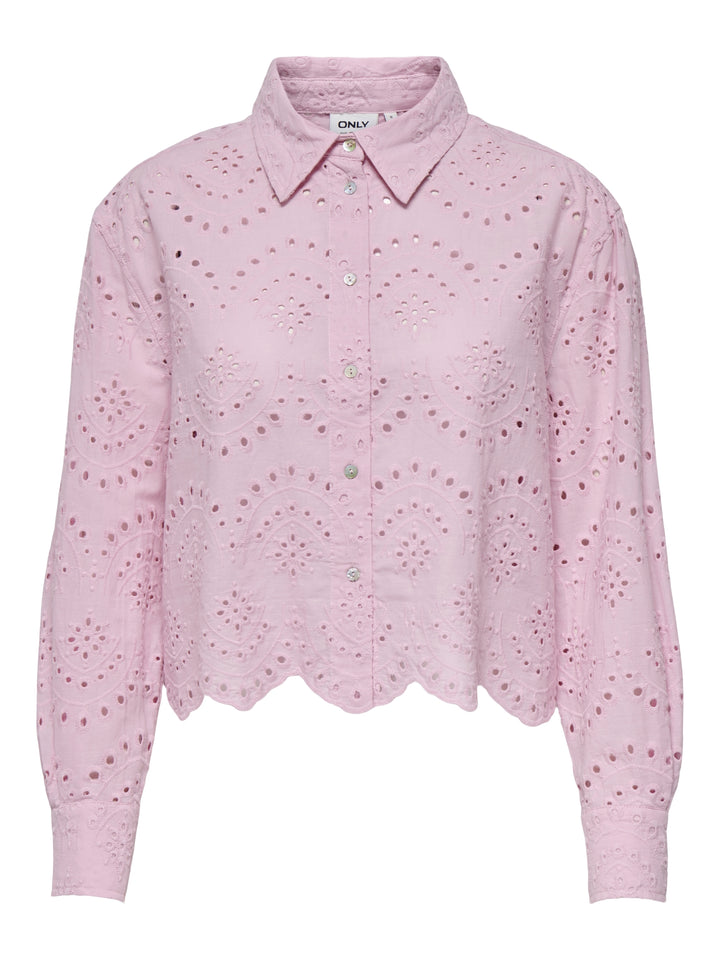 ONLVALAIS L/S SHIRT WVN NOOS, Pink Lady 222912 Bild 1