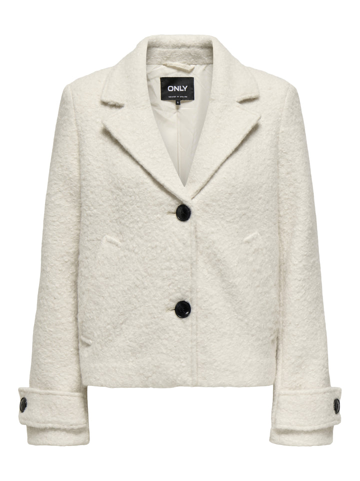 ONLVALERIA BOUCLE SHORT COAT OTW, Pumice Stone 189959 Bild 1