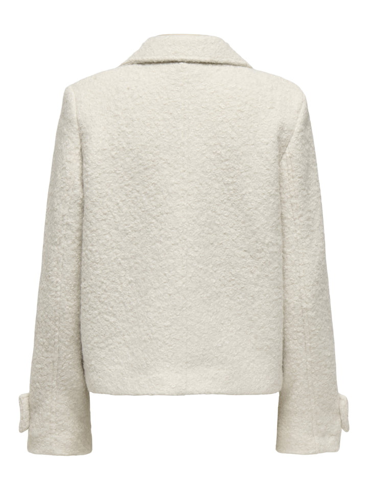 ONLVALERIA BOUCLE SHORT COAT OTW, Pumice Stone 189959 Bild 2