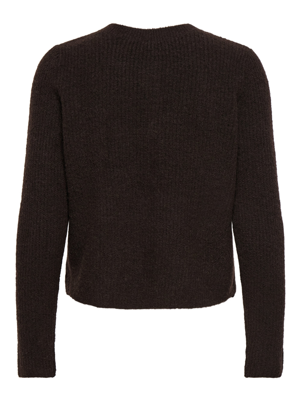 ONLVIGGA LS O-NECK BADGE CARDIGAN K, Coffee Bean/Mel/Fmop Button 237375002 Bild 2