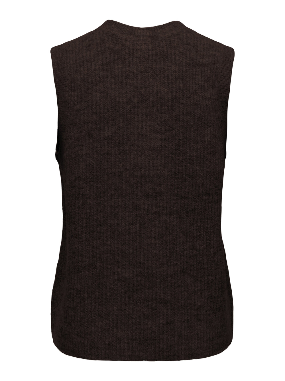 ONLVIGGA SL O-NECK BADGE BUTTON VES, Coffee Bean/Mel/Fmop Button 237375003 Bild 2