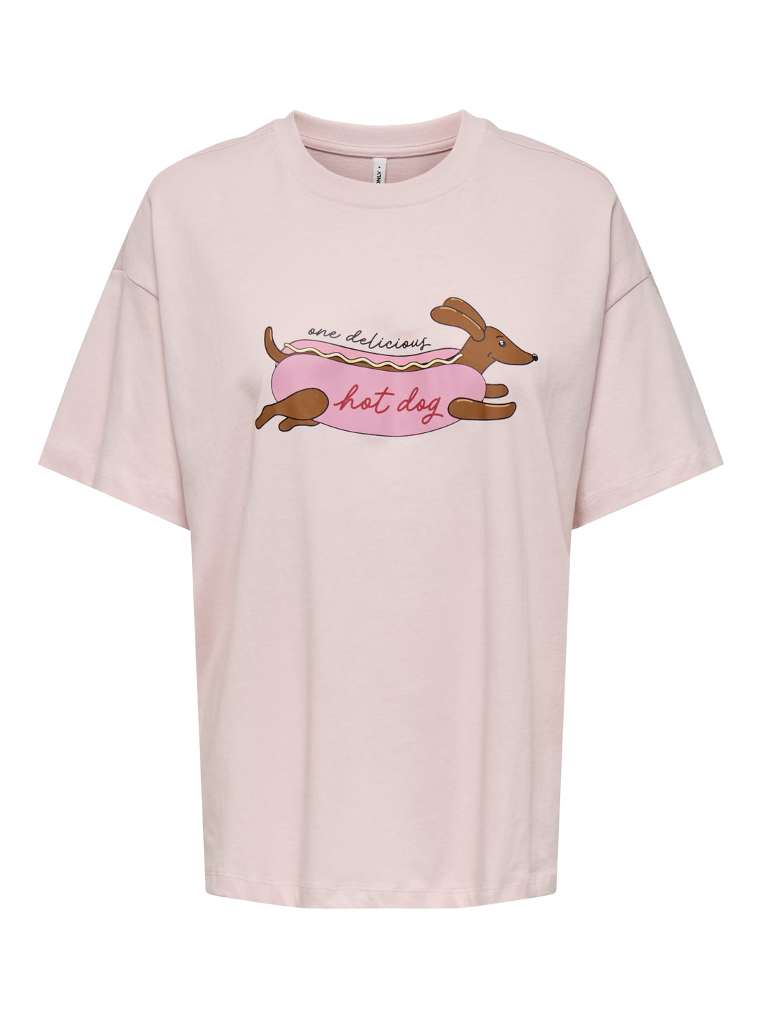 ONLVIVVI S/S LOVELY TOP JRS, Pale Lilac/Hotdog 211732112 Bild 1