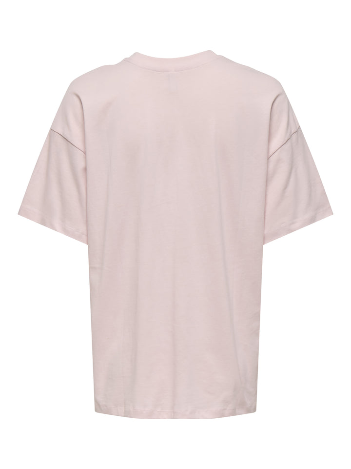 ONLVIVVI S/S LOVELY TOP JRS, Pale Lilac/Hotdog 211732112 Bild 2
