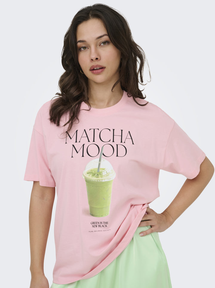 ONLVIVVI S/S LOVELY TOP JRS, Romance Rose/Matcha exotic roots 305041098 Bild 4