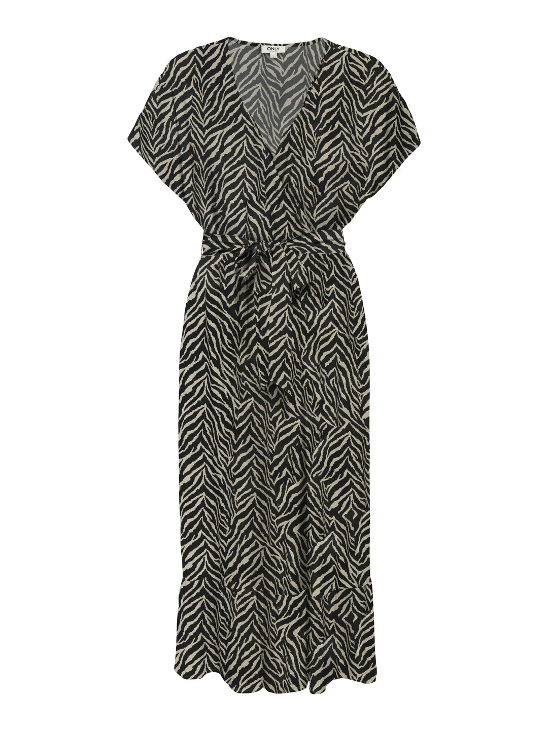 ONLZILLA ADELE SS LONG DRESS NOOS W, Black/KATTY ANIMAL 177911006 Bild 1